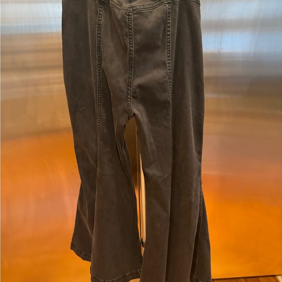 We The Free Charcoal Wide Leg Jeans - Picture 6 of 11